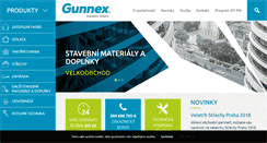Desktop Screenshot of gunnex.cz